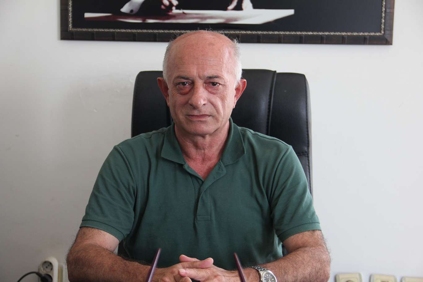 Adana Saatçi, Matbaacı, Tabelacı ve Camcılar Odası Başkanı Celal Konuş